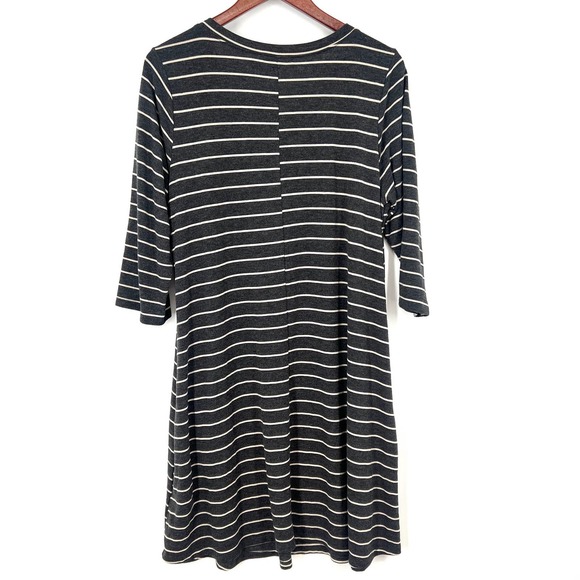 GILLI Womens Everyday Jersey Stripe Size 2X 2Xl Dress Plus Size - Picture 7 of 7